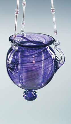 Hanging Vase Round, Votive included (HVR-H)