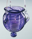 Hanging Vase Round, Votive included